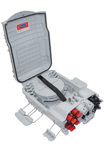 IP65 8FO FTTX Fiber Precon Distribution NAP Box