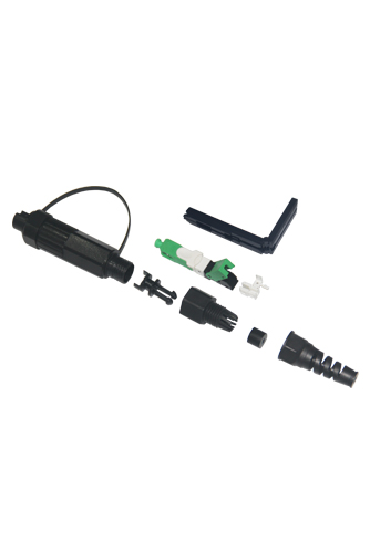 Outdoor IP68 HUAWEI FastConnect SC / APC Field Assembly Optical Connector