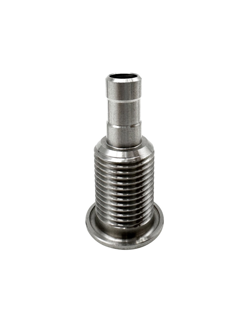 CNC Turning Stainless Steel Billet Polishing Hollow Screw Spindle Spare Parts for Car